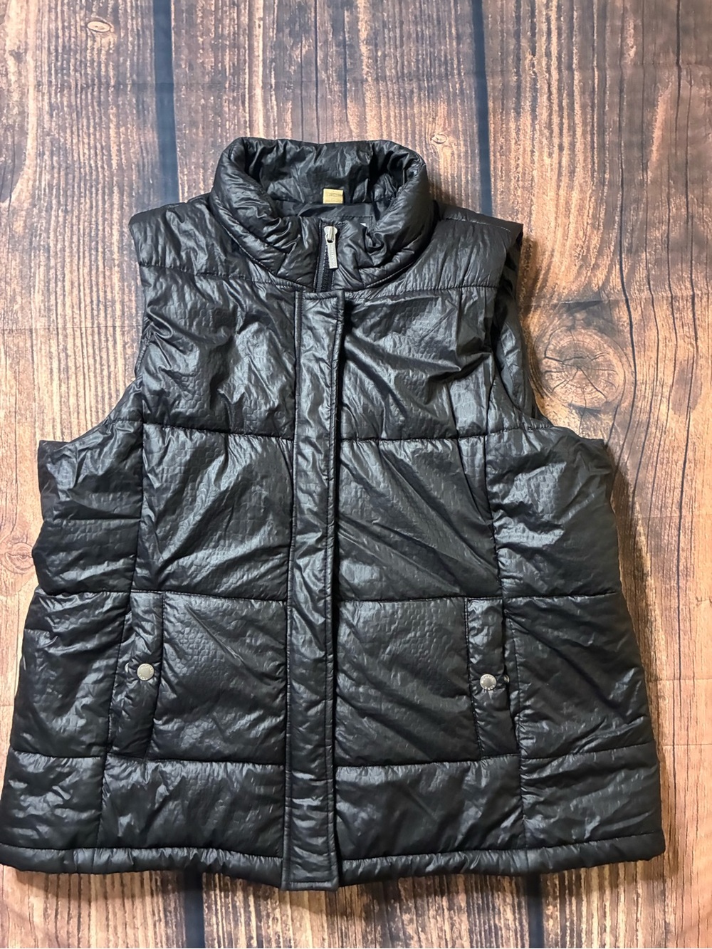 Michael Kors Black Quilted Puffer Vest